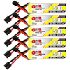 5Pcs Gaoneng GNB 7.6V 530mAh 90C 2S LiHV Lipo Battery XT30 Plug for Sub250 Nanofly20 iFlight CineBee Emax Tinyhawk II Mo