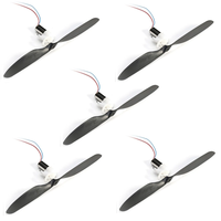 5PCS Gear Box 720 Coreless CW Motor + Propeller Combo Set For RC Models DIY