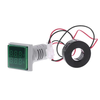 5pcs Green Light AC 60-500V 0-100A D18 Square LED Digital Dual Display Voltmeter Ammeter Voltage Gauge Current Meter
