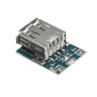 5Pcs Micro USB 5V Lithium Battery Charger Boost Protection Board Li-Po Li-ion 18650 Power Bank Charger Board DIY