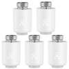 5Pcs Tuya Smart Zigbee3.0 Thermostat Radiator Valve Temperature Schedule Setting Window Open Detection Function APP Remo