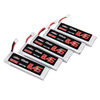5Pcs URUAV 3.8V 450mAh 50/100C 1S HV 4.35V Lipo Battery PH2.0 for Happymodel Crux3 Emax Tinyhawk Tiny7 Happymodel Snappe