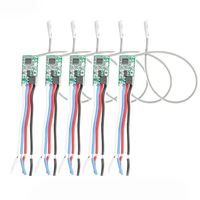 5pcs/10pcs 433.92Mhz Universal Wireless DC 3.6V-24V Remote Control Switch 1CH RF Relay Receiver LED Light Controller DIY