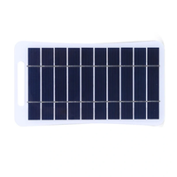 5V 400mA Solar Panel 2W High Power USB Solar Panel Outdoor Waterproof Solar Power Bank Battery Solar Charger for Mobile