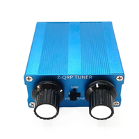 5W 3-28MHz Z-QRP Manual Antenna Tuner for Amateur Radio 25 to 2500 Ohms Portable Amateur Radio Accessory