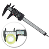 6-inch 150mm Electronic Digital Caliper Ruler Carbon Fiber Composite Vernier