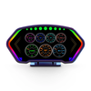 6-inch LCD Screen P3 Car Head Up Display 36 Function OBD+GPS Dual System HUD Slope Meter Accelerometer Breathing Ambient