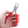 6" Jewelry Pliers Carbon Steel Round Nose Needle Nose Pliers for 3-10mm Rings Wire Wrapping Jewelry Making Tools