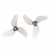 6 Pairs GEMFAN 1219S 1219 31mm 1.2Inch 3-Blade Propeller PC 0.8mm / 1mm Hole for 0703-1103 / Coreless Motor