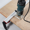 600mm/24Inch Wood Board Clamp Straight Edge Clamp Router Trimming Guide Electric Circular Saw Cutting Machine Guide for
