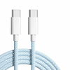 60W USB-C to USB-C Cable Fast Charging Data Transmission Copper Core Line 1M/2M Long for OPPO Reno9 for Redmi 60 for Xia