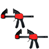 6/12 Inches Bar Clamps For Woodworking Quick Grip Clamps Trigger Clamp Opening Reinforced Thickened Design with Quick Co