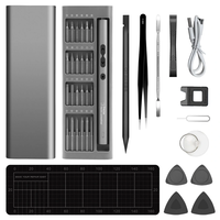 62-in-1 High-Speed Adjustable Electric Screwdriver with 48 Precision S2 Bits Lengthened Bits for Complex Tasks 330mAh Ba