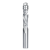 6.35/12.7mm Shank Double Guide Bearings Spiral Router Bits Carbide Trimming End Mill for CNC Woodworking Cutting Tool