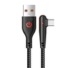6A 120W USB-A to Type-C Cable Fast Charging Data Transmission Pure Copper Core Line 1M/2M Long for iPhone 16 16 Pro 15 P
