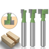 6mm 1/4" Shank T-Track Slotting & T-Slot Keyhole Cutter Router Bit Steel Handle 5/16" 3/8