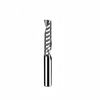 6mm Shank Solid Carbide Spiral Router Bit Single Flute Up-Cut O Type for CNC Milling Aluminum Wood Acrylic PVC & MDF 3D