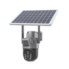 6MP Dual Lens WIFI 4G LTE Solar Powered Camera Dual Screen Outdoor IP Camera Solar Panel Audio PIR Security Surveillance