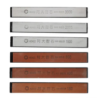 6Pcs 180 400 800 1500 2000 3000 Oil Stone Edge Sharpener Stone