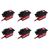 6PCS JX Servo PDI-6225MG-300 Degree PDI-6225MG 25kg Metal Gear Digital Servo For RC Airplane