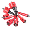 6PCS M42 Bi-Metal Hole Saw Set HSS Drill Bit 18-60mm for Metal Iron Aluminum Wood Plastic High Performance Cutting Tool