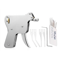 6PCS Powerful Padlock Repair Tool Set Tool Door Tool Kit With Strong Spring Head And Chuck Key Set For Professionals And