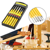 6PCS Roll Pin Punch Set Fast Pin Removal Drive Pins In or Out 1/8 3/16 1/4 5/16 5/32 1/16 Inch for Hunting Woodworking P