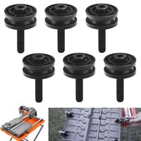 6pcs Table Roller for Ridgid Replacement 2 Inch Fits Models R4030 R4031 R4030S R4031S R40311 Compatible Ryobi DT180EVO U