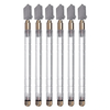 6Pcs TOYO Glass Cutter TC-17 Plastic Handle Straight Cutting Tool Self-oiling