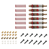 6PCS Upgraded Metal Oil Filled Shock Asborbers Dampers for FMS Cheyenne 6X6 11812 1/18 Crawler RC Cars Vehicles Models S