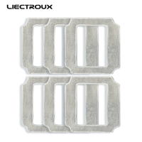 6pcs Window Cleaning Robot Mop Cloth Cleaning Cloth Towel Dusting Cloth for LIECTROUX YW910