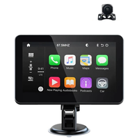 7 inch Wireless CarPlay Car MP5 Player bluetooth FM Transmitter Rearview Camera AUX Wireless Wifi Touch Screen For Apple