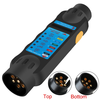7 Pin 12V Trailer Tester Wiring Circuit Light Test Car Taillights Turn Signals Lighting Diagnostic Tools