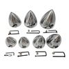 70mm/76mm/82mm/89mm/95mm/102mm/114mm/127mm Aluminium Metal Propeller Spinner for DLE Gasoline Engine RC Airplane