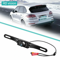 720 HD Backup Camera Rear View License Plate Reverse Camera Universal for Pickup Truck Car SUV 149° Angle Night Vision W