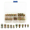 75PCS Assortment Spring Clip Hose Clamp Fastener Fuel Line Hose Water Pipe Air Tube Car Plumbing Fastener M6 M7 M8 M9 M1
