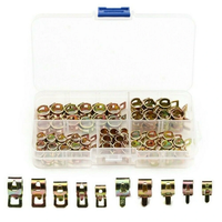 75PCS Assortment Spring Clip Hose Clamp Fastener Fuel Line Hose Water Pipe Air Tube Car Plumbing Fastener M6 M7 M8 M9 M1