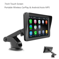 7Inch Touch Screen Portable Wireless CarPlay & Android Auto MP5 BT5.0 Version WIFI Car Radio Multimedia Video Player