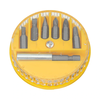 7PCS Precision Screwdriver Bit Set with 25mm Length PH1 PH2 PH3 SL4 SL5 SL6 Bits and 60mm Extension Bar Universal CRV Ma