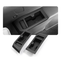 7seat Third Row Water Cup Holder Storage Box Shock-Absorbing Tray Tidying for Toyota Land Cruiser Prado 250 2024 2025 J2