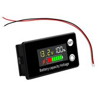 8-100V Battery Capacity Indicator LCD Screen Accurate Voltage Gauge Lithium Lead Acid LiFePO4 Battery Monitor 6133A