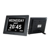 8 Inch Digital Clock 1024x768 IPS Screen Multiple Alarms Smart Brightness Adjustment Medication Reminder Multi-Language