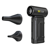 80, 000RPM Turbo Fan High Speed 23m/s Brushless Motor 6000mAh Battery Adjustable 100 Gear Compact Design Powerful Portabl