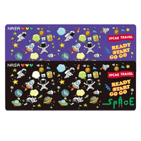 800×300×3mm Astronaut Keyboard & Mouse Pad Large Mouse Pad Keyboard Mat for Home Office