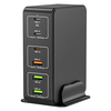 818H 120W 6-Port USB PD Charger 3C+3A Fast Charging Wall Charger Adapter EU Plug for iPhone 12 13 14 14Pro for Samsung G