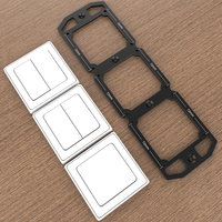 86 Type Socket Box Hole Template Wood Board Slotting Template Switch Socket Opening Template Aluminum Alloy Hole Opening