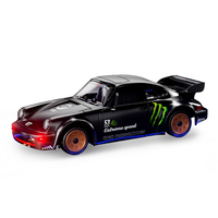 88RC 911 RTR 1/43 2.4G 4WD Drift RC Car Gyro Alloy Body Shell Desktop Full Proportional Mini Race LED Light Radio Contro