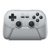 8Bitdo Pro 3 Tri-mode Gaming Controller with Charging Dock Hall Effect Triggers TMR Joystick for Switch 2 PC Steam Andro