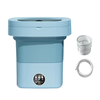 8L Foldable Mini Washing Machine Capacity 36W Portable Washer with Spin Function Lightweight Compact Design for Travel D
