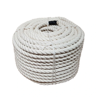 8mm 1M/2M/3Meter/4M/5M Macrame Rope Twisted String Cotton Cord For Handmade Natural Beige Rope DIY Home Wedding Accessor